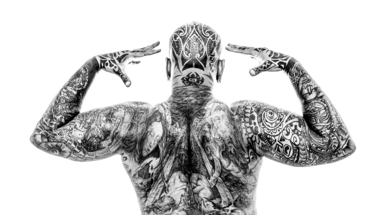 Jaison Mandapathil Photography Tattooed Man