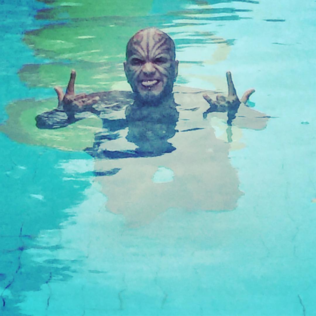 Loy Machedo At Sananwan Palace Pool
