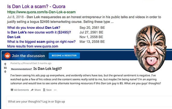 Dan Lok Scam